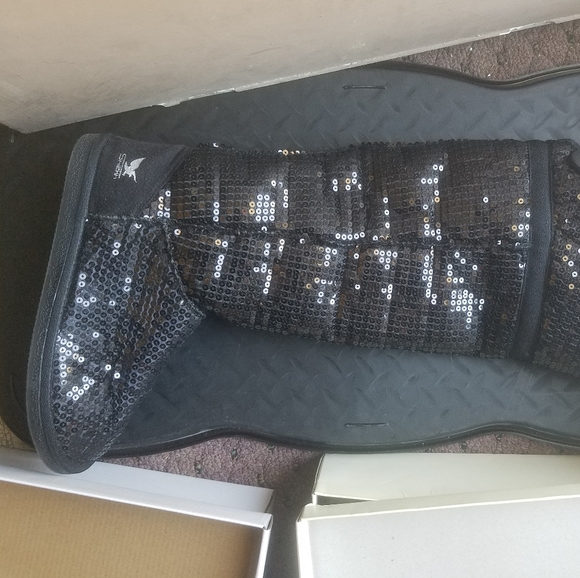 Shoes - Sheikh sequin knee boots